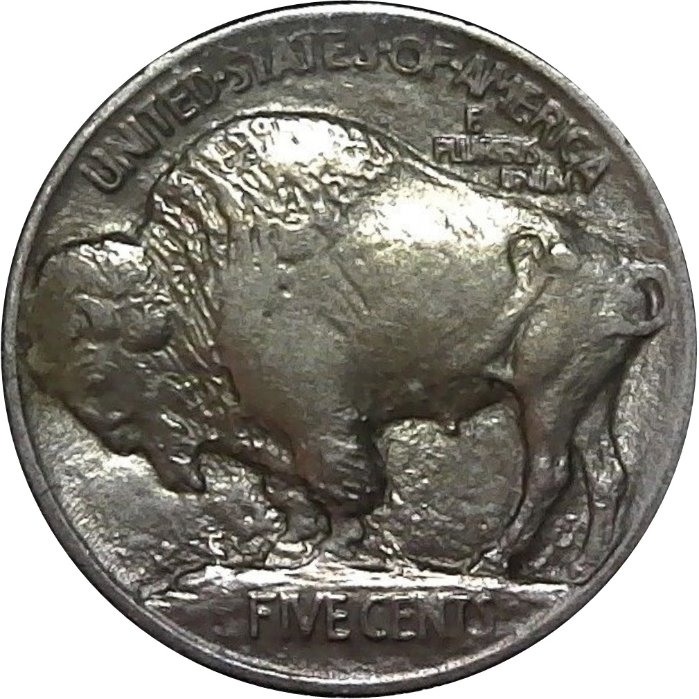 1913-Type-1-Buffalo-Nickel-#2---1913-DDR-002-Fs-1802